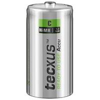 Wentronic C 4.5Ah NiMH RTU 1-BL tecxus - rechargeable batteries (Nickel Metal Hydride, C, Silver, -20 - 50 °C, -20 - 40 °C, 25.8 x 25.8 x 49.5 mm)