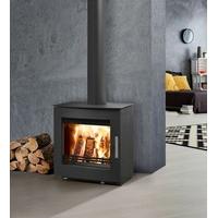 Westfire Uniq 23 Curve with Block Base DEFRA Wood Burning Stove