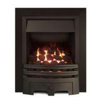 Westerly Black Inset Open Fronted Full Depth Gas Fire