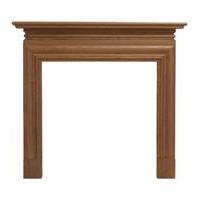 Wessex Solid Oak Wide Opening Surround, from Carron Fireplaces