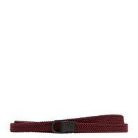 Webbed Wrap Belt - Amarone Red