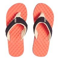 Weird Fish Cayman Waffle Flip Flop Hot Coral Size 4