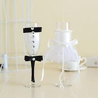 wedding accessories sparkling love bride groom twisted champagne glass ...