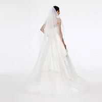 Wedding Veil Two-tier Chapel Veils Tulle