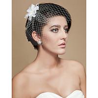 wedding veil one tier blusher veils birdcage veils cut edge tulle