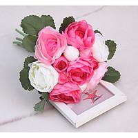 Wedding Flowers Round Roses Bouquets Spandex 17.72\