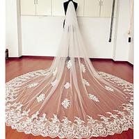 wedding veil two tier elbow veils chapel veils cathedral veils lace ap ...