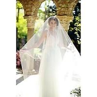 wedding veil one tier blusher veils cathedral veils cut edge tulle