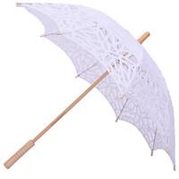 Wedding Lace Umbrella Post Handle 37.8\