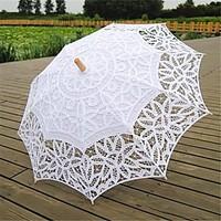 Wedding Cotton Umbrella Post Handle 26.8\