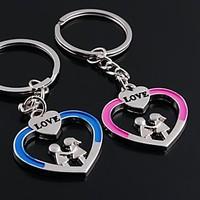 Wedding Keychain Favor [ Pack of 2Piece ] Non-personalised with Heart