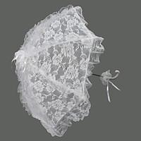 wedding lace umbrella hook handle 276approx70cm plastic 284approx72cm