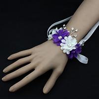 wedding flowers free form peonies wrist corsages wedding party evening ...