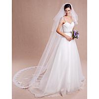 wedding veil two tier blusher veils chapel veils cathedral veils lace  ...