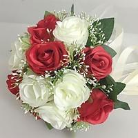 Wedding Flowers Round Roses Bouquets Wedding Party/ Evening Satin 9.84\