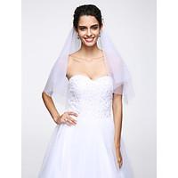 Wedding Veil Two-tier Elbow Veils Net