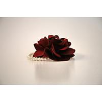 wedding flowers round wrist corsages wedding party evening satin rhine ...