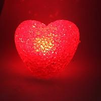 wedding dcor crystal heart style red light