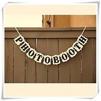 Wedding Décor PHOTO BOOTH Banner Reception Sign Photo Booth Props