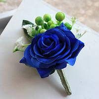 Wedding Flowers Free-form Simple Handmade Roses Grooms Boutonnieres