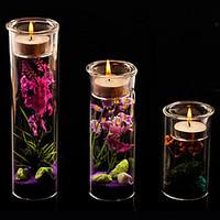 wedding dcor miniascape candle holder more size candle and flower incl ...