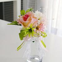 wedding flowers free form roses lilies boutonnieres wedding party even ...