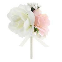 wedding flowers free form roses elegant boutonnieres wedding party eve ...