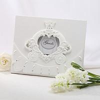 wedding carriage guestbook