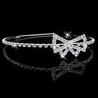 wedding bridal flower girls kids crystal pearl hair band headband tiar ...