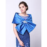 Wedding Wraps Capelets Sleeveless Polyester Royal Blue Wedding / Party/Evening