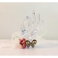 Wedding Flowers Hand-tied Free-form Wrist Corsages Wedding Party/ Evening Lace Rhinestone 14.57\