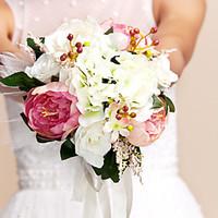 wedding flowers round roses bouquets wedding silk multi color 1024appr ...