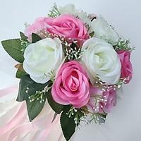 Wedding Flowers Round Roses Bouquets Wedding Party/ Evening Satin Foam 9.84\
