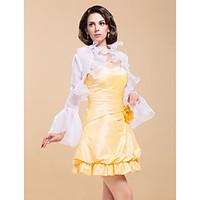 Wedding Wraps Coats/Jackets Long Sleeve Organza As Picture Shown Wedding / Party/Evening Bell Sleeves Open Front