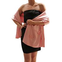 wedding wraps shawls shawls sleeveless satin blushing pink partyevenin ...