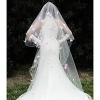 wedding veil one tier headpieces with veil beaded edge 11024 in 280cm  ...