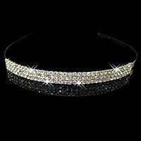 Wedding Bridal Flower Girls Kids Crystal Pearl Hair Band Headband Tiara