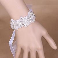 Wedding Flowers Wrist Corsages Wedding Special Occasion Party/ Evening Festival Satin