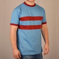 West Ham- Thames Iron Works 1960s Away Retro Football Shirt