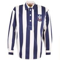 west bromwich albion 1954 fa cup final retro football shirt