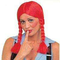Wendy Red Wig For Hair Accessory Fancy Dress
