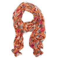 Weird Fish Women\'s Alverton Scarf, Orange