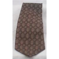 wembley brown mix patterned tie