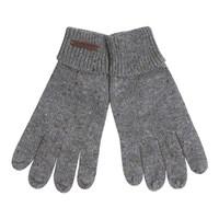 Weird Fish Snork Soft Knitted Gloves Frost Grey Size ONE