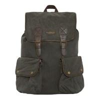 weird fish hutton waxed rucksack thyme size one