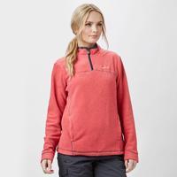 Weird Fish Women\'s Chrystal Quarter Zip Fleece - Pink, Pink