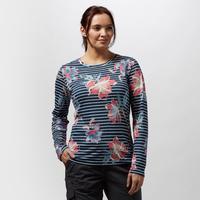 weird fish womens henna striped tee