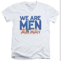 we are men relaxing v neck