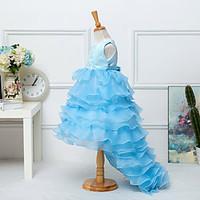 wedding party formal flower girls dress baby pageant dresses 3 8t