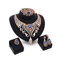 Wedding Accessories Gold Plated jewellery Floating Charms Vogue Woman Costume African Jewelry Sets